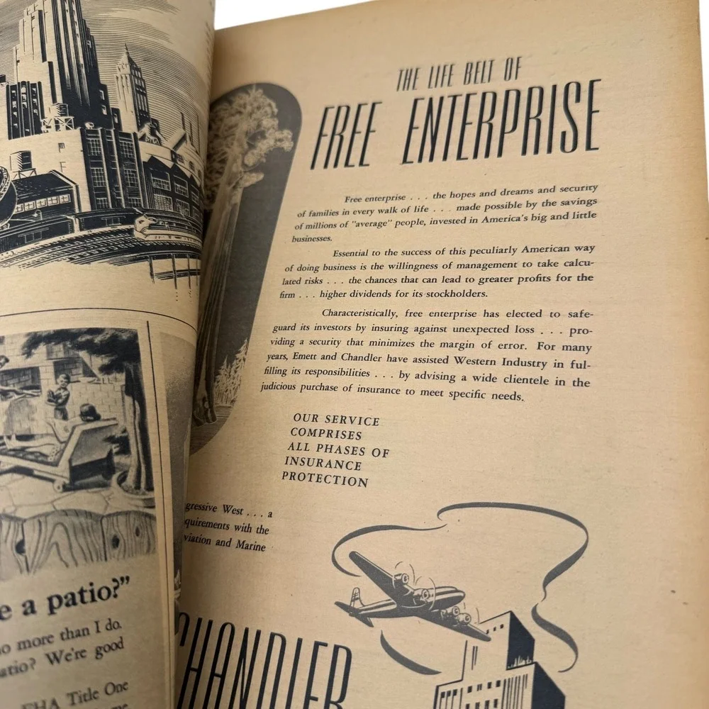 Los Angeles Times 1952‎ Midwinter Annual Magazine Part 5 California History VTG